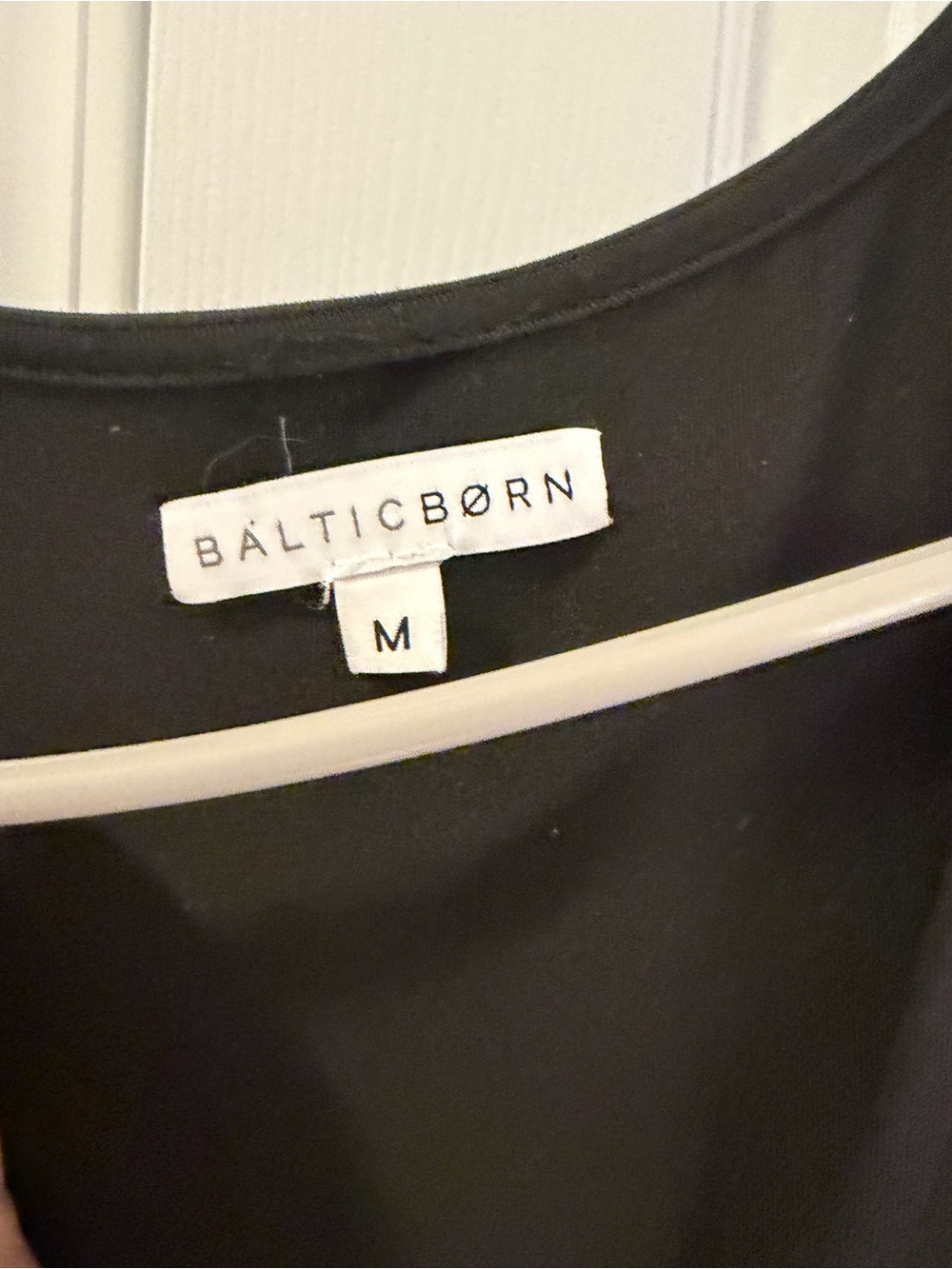 Baltic Born Arianna Black Maxi DressThigh Slit‎ medium - Picture 4 of 5